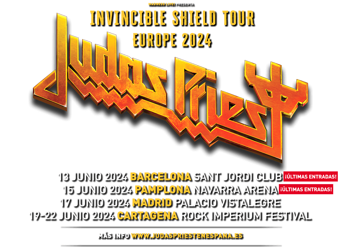 Entradas Judas Priest en España 2024